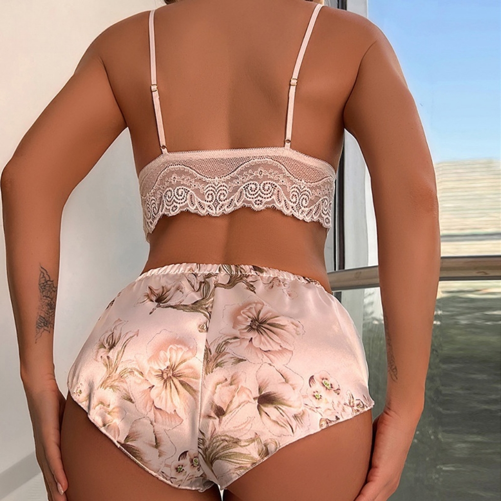 Picture of Lace & Floral Elegance Lounge Set