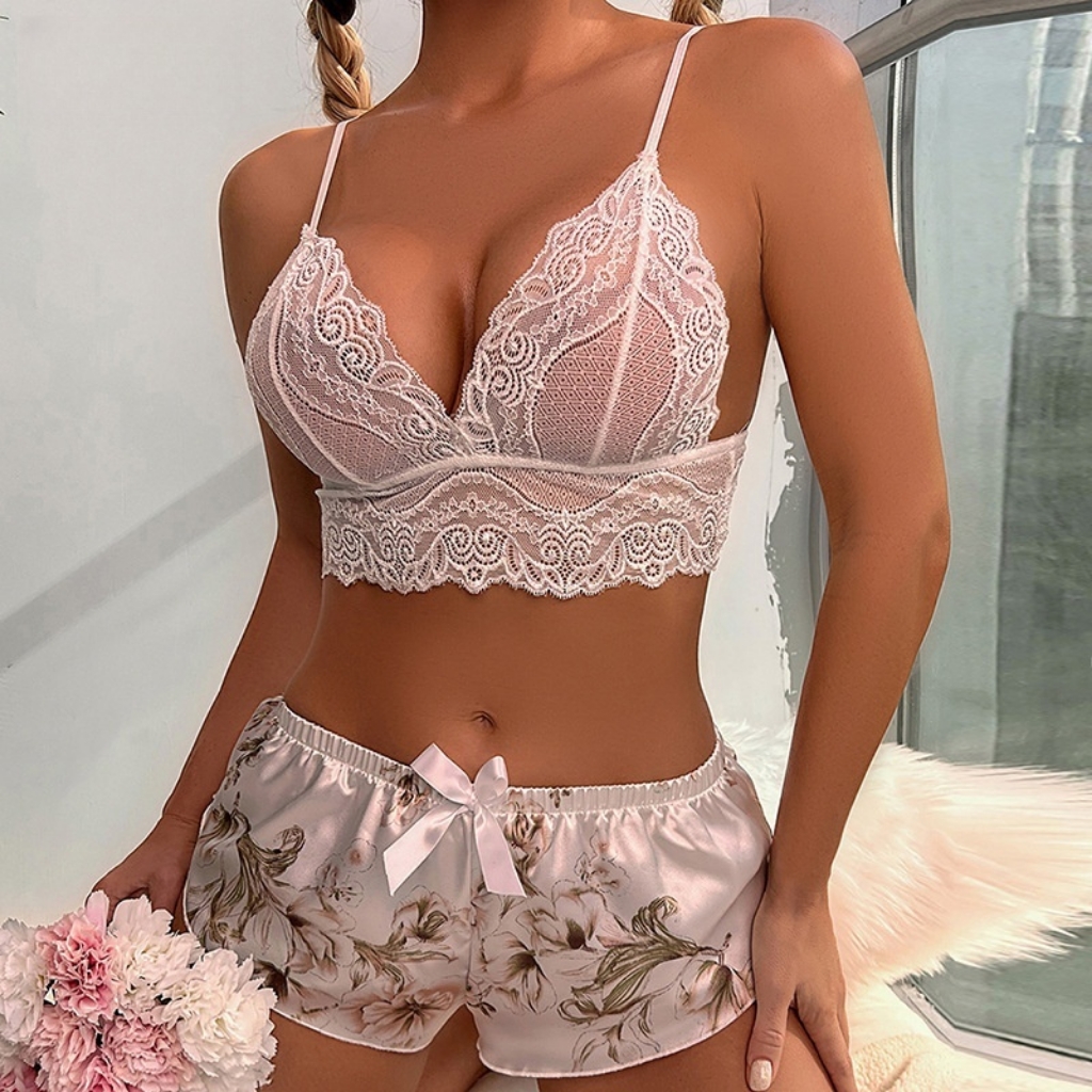 Picture of Lace & Floral Elegance Lounge Set