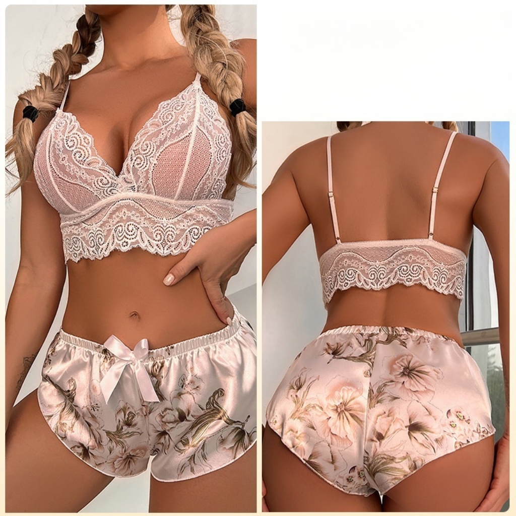 Picture of Lace & Floral Elegance Lounge Set