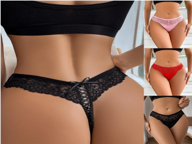 Picture of Sleek & Sexy Lace Thong